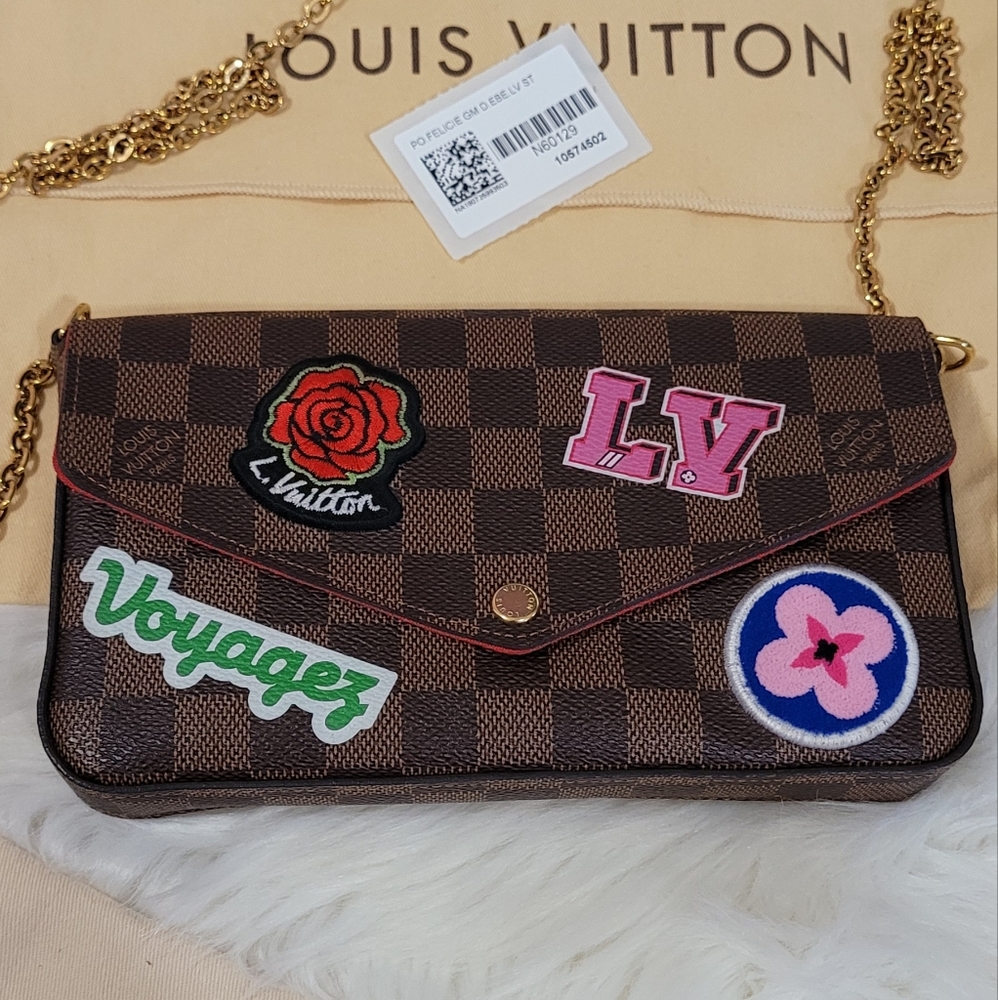 LOUIS VUITTON LIMITED EDITION PATCHES FELICIE